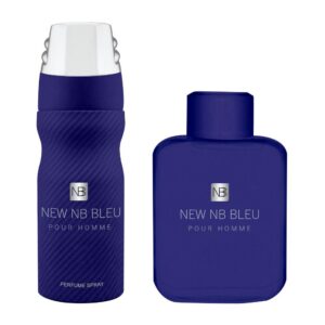 New NB Bleu Men Perfume + Spray Set