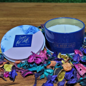 Water Lilly & Vanilla Fragrance Scented Candles