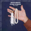 White Feroza Tasbih Stone 33 (10mm) Beads Tasbih / Zikr Tasbih