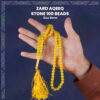 Zard Aqeeq Stone 100 Beads (8mm) Tasbih / Zikr Tasbih